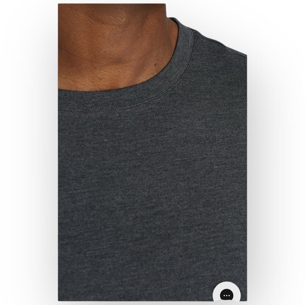 NWT JACHS New York Stretch Pima Blend Crewneck Pullover – Size Small – Charcoal - Picture 3 of 4